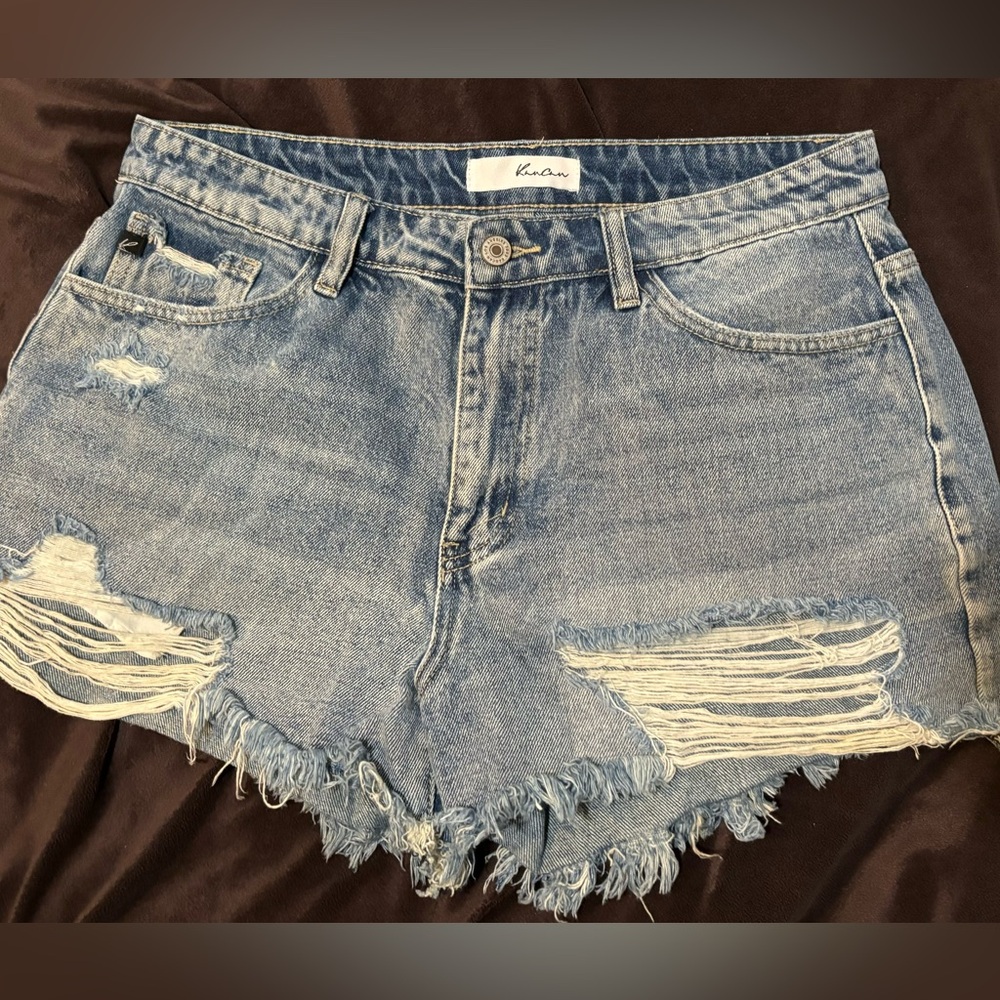 KanCan Jean Shorts SZ L.  NWOT!!